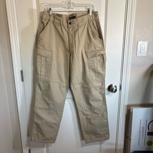 5.11 Tactical Men's Khaki Cargo Pants - Classic Utility Style